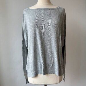 Zara Lightweight Gray Sweater, Size Small
